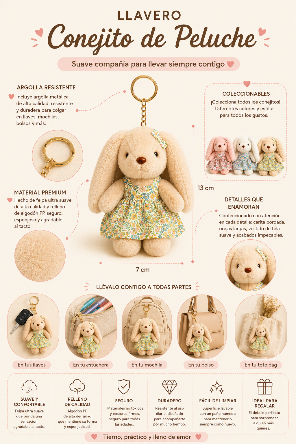 Milu Con Vestido Colección🐰