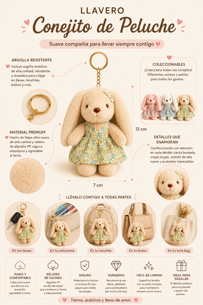 Milu Con Vestido Colección🐰
