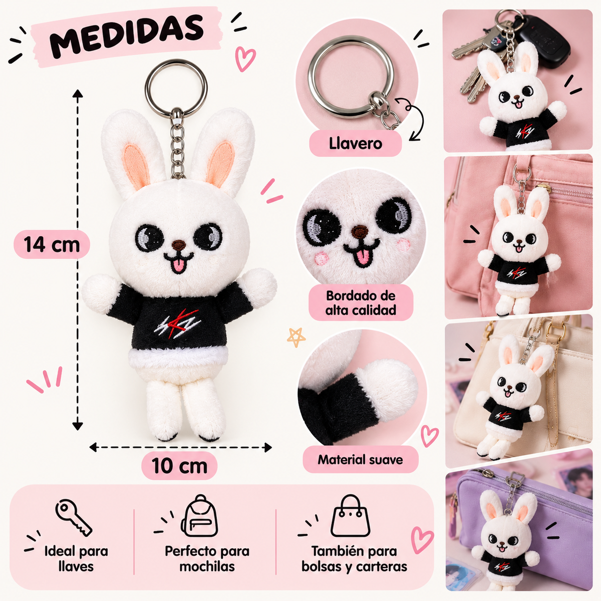 Stray Kids Colección-Llavero Kpop Super Bonito