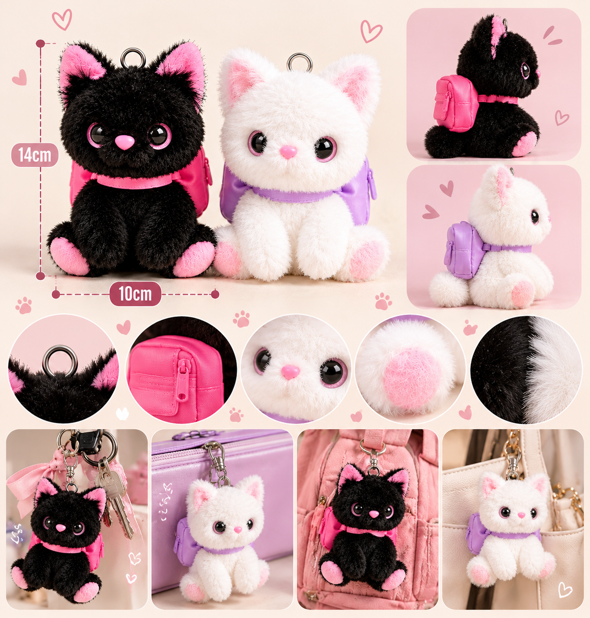 Gatito Colección-Llavero Super Chulo